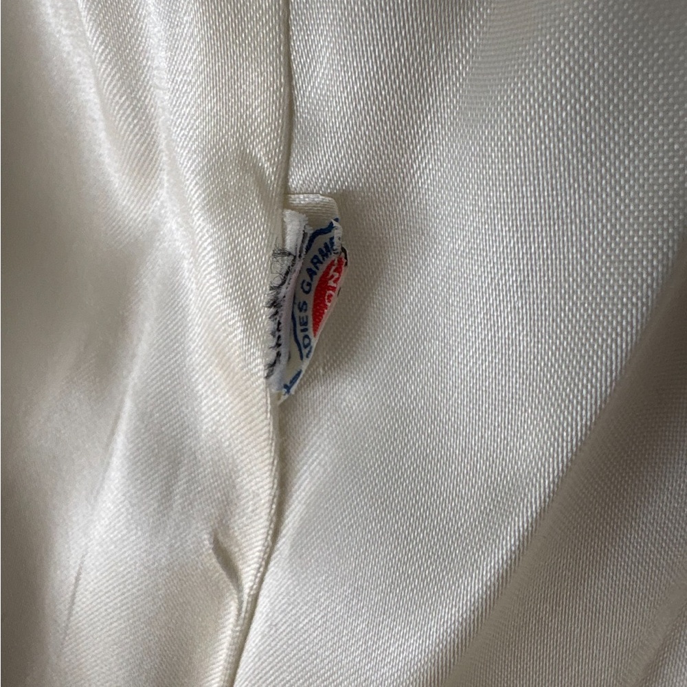 Vintage AVEC TU 1970s white Faux chinchilla Fur long coat - Picture 5 of 5